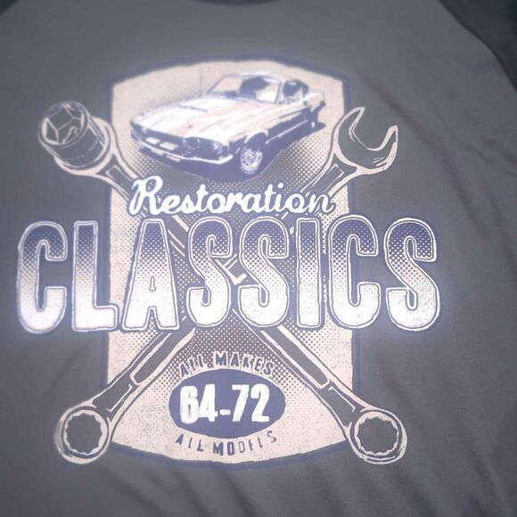 Ford Mustang Restoration Classics Men's Long Sleeve Shirt - Large (42/44) - New - Picture 2 of 5